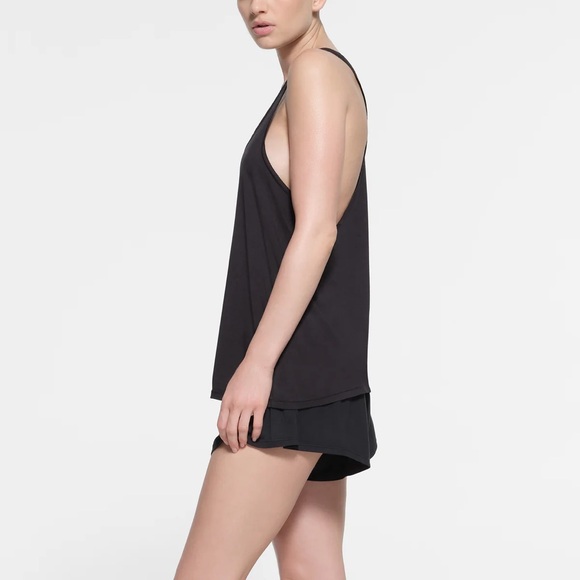 {SKIMS} SKIMS SLEEP LOOSE TANK [ONYX] - Picture 3 of 5